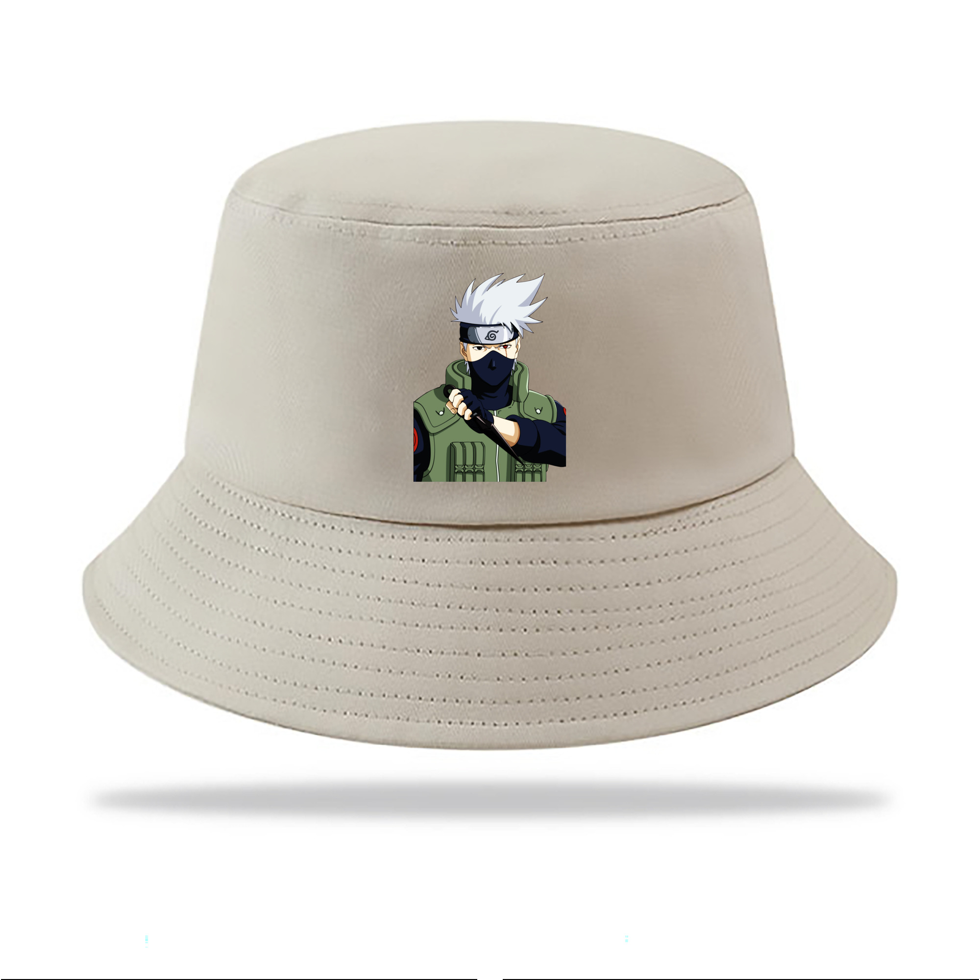 （画像用） NARUTO -ナルト- はたけ カカシ Hatake Kakashi アウトドア日除けバケットハット